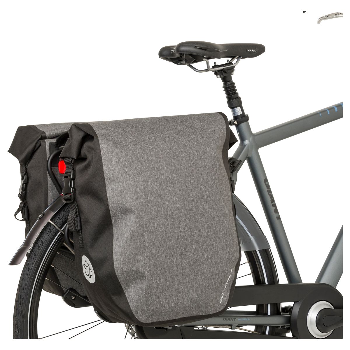 Clean Doppelte Fahrradtasche Shelter Large fit example