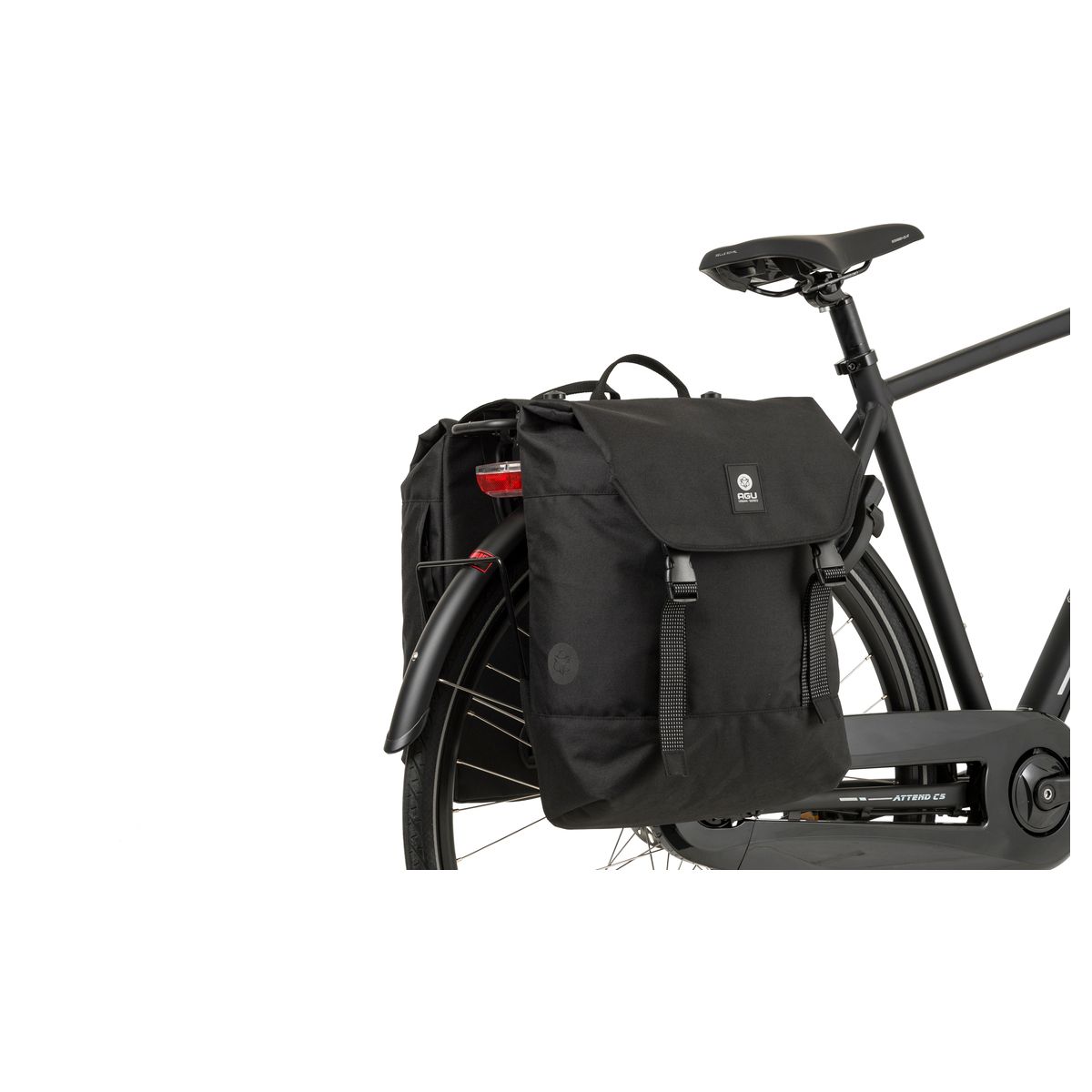 DWR Bolsa para bicicleta doble Urban Black fit example
