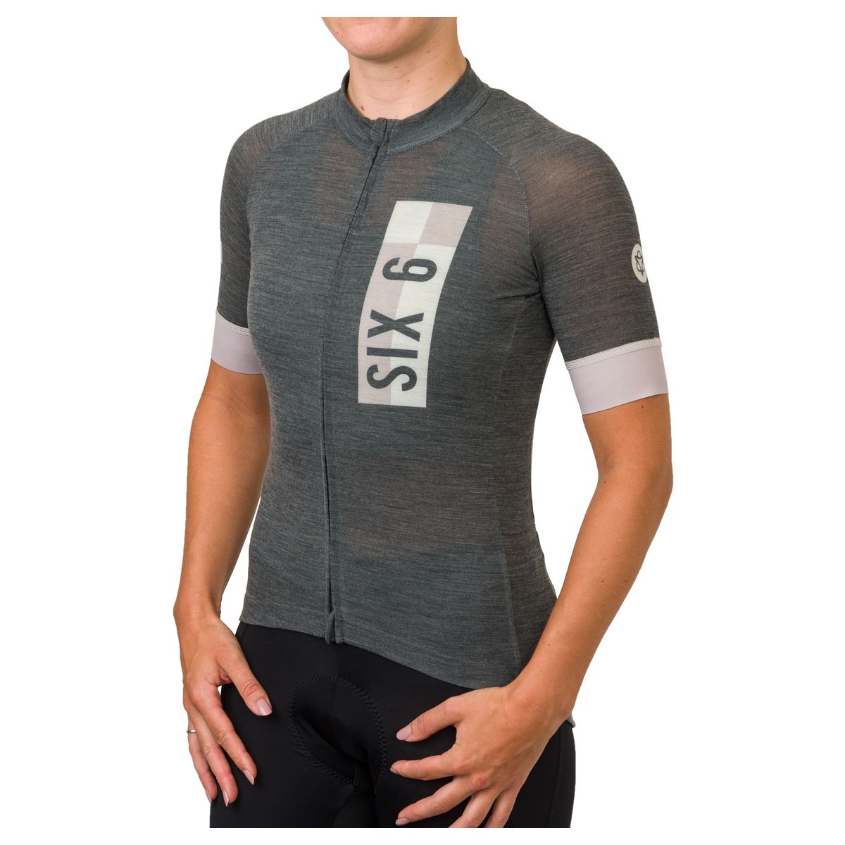 Solid Merino Maillots SS III SIX6 Femme fit example
