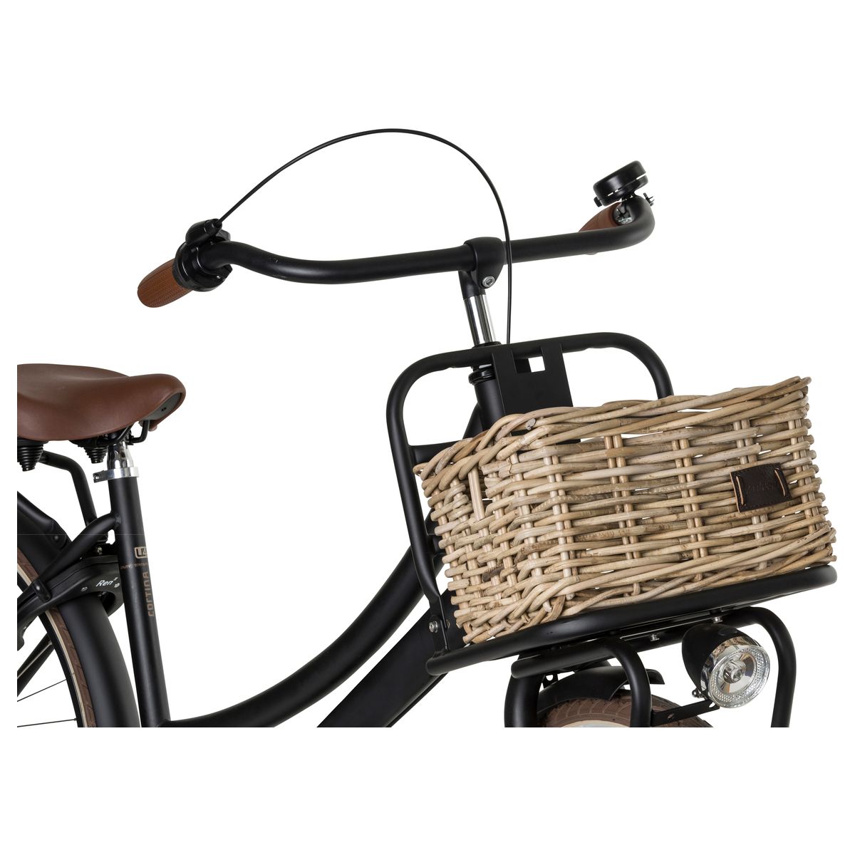 Fastrider Zeno Rattan Fahrradkorb fit example