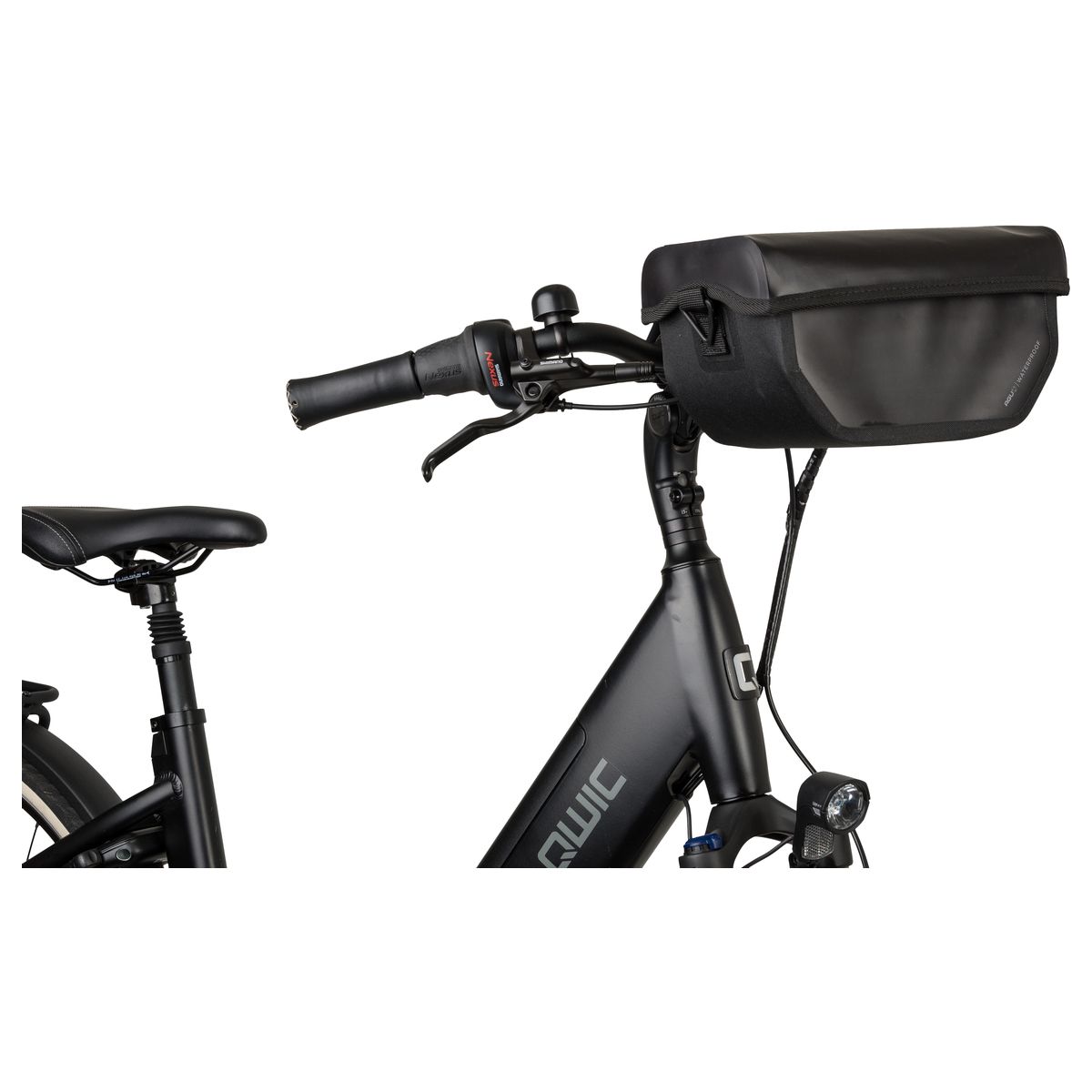 Clean Handlebar Bag Shelter KLICKfix Medium fit example