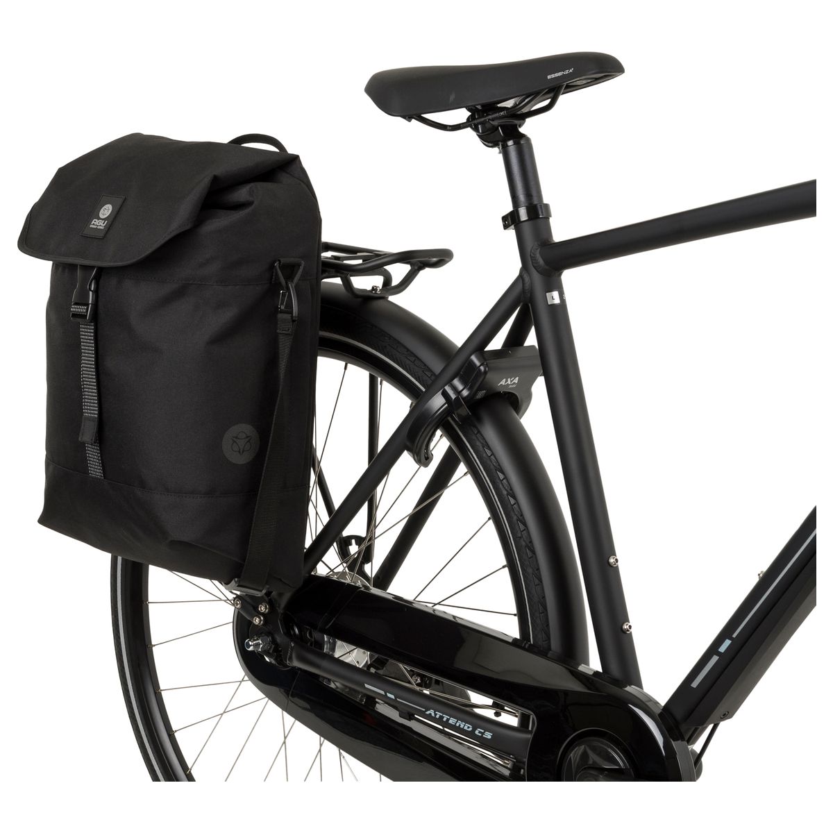 DWR Single Bike Bag Urban Black fit example