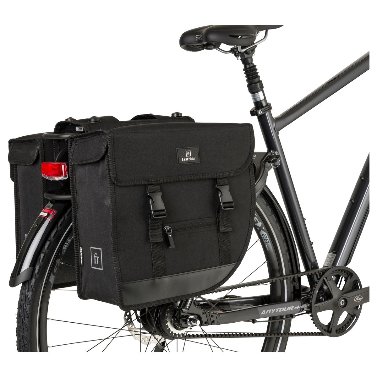 Fastrider Bodyl Hybrid Doppelte Fahrradtasche Basics fit example
