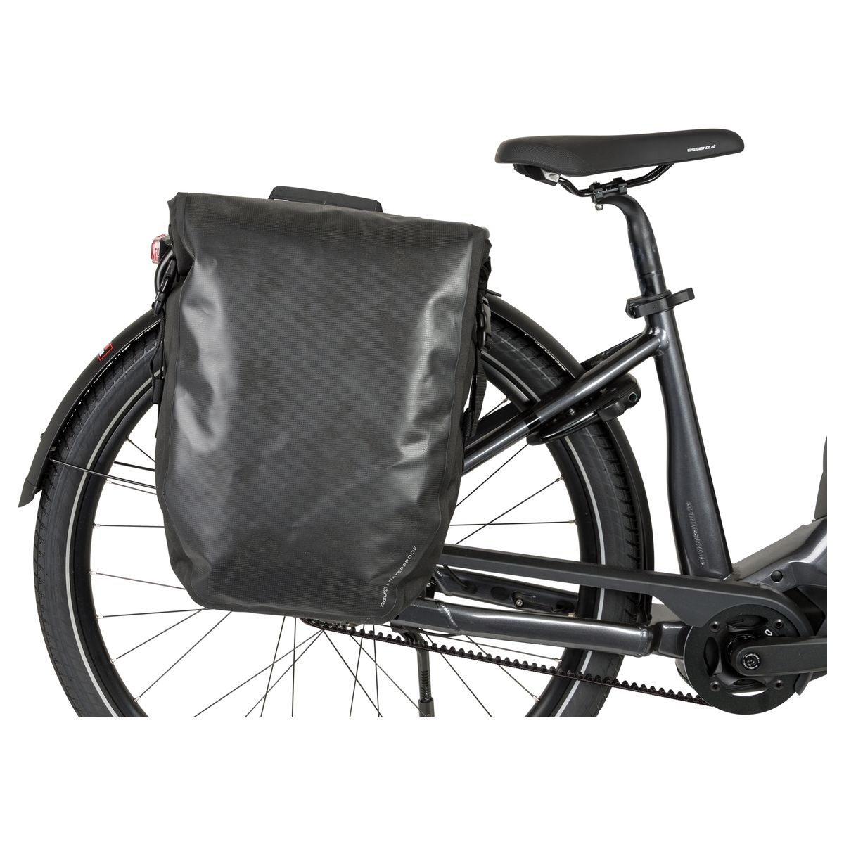 Clean Enkelt cykeltaske Shelter Click'nGo Large Reflective Mist fit example