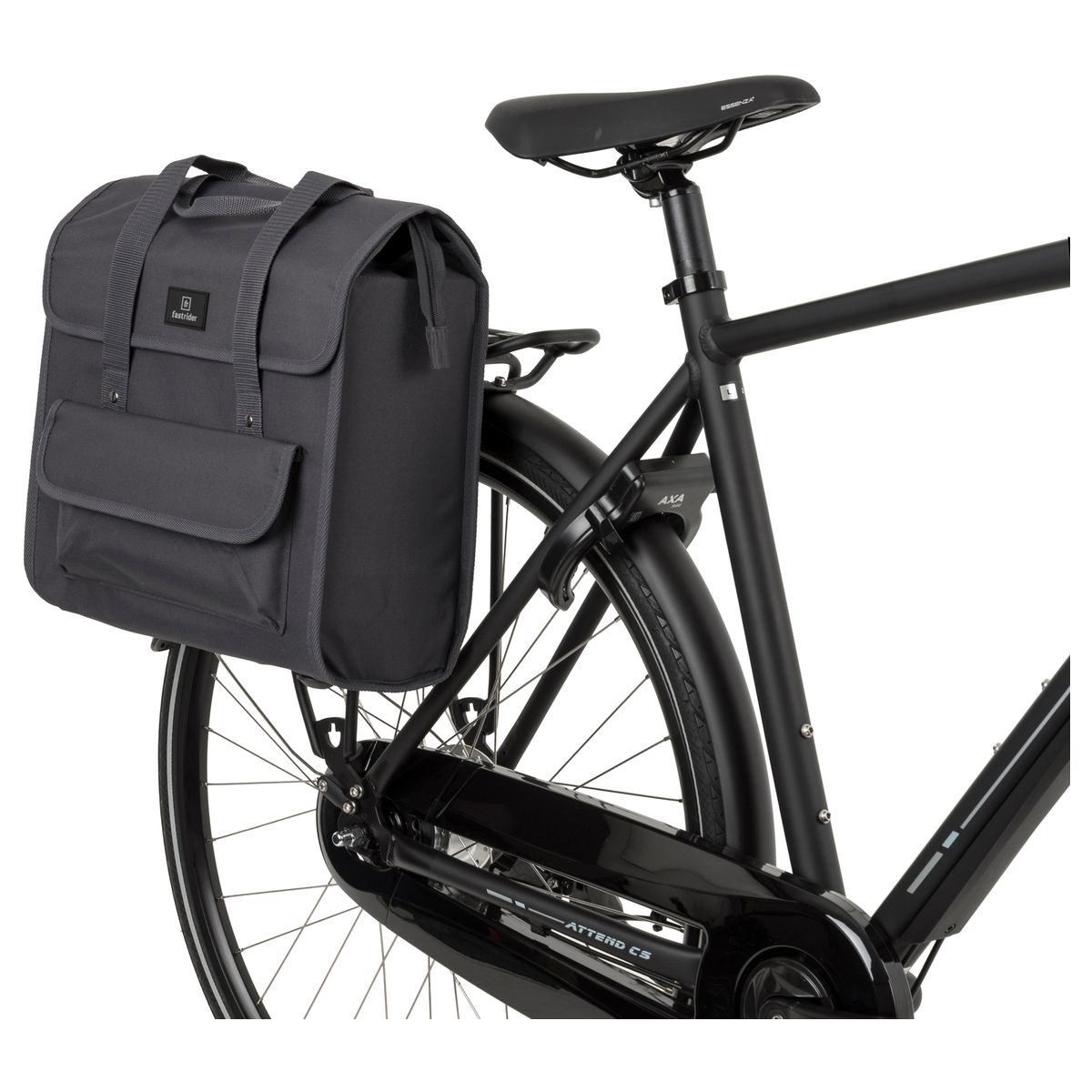 Fastrider Lasse Luxe Shopper Shopper Single Bike Bag Basics fit example