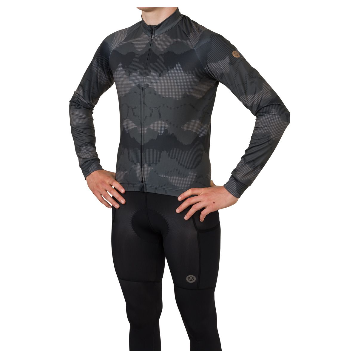 Gravel Maillots LS Venture Homme fit example