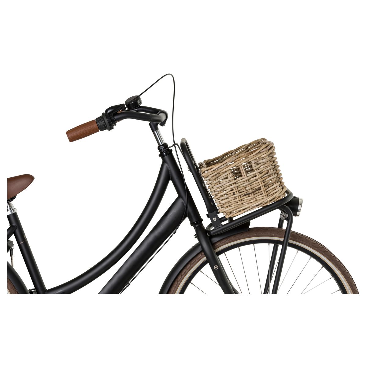 Fastrider Zeno Rattan Fahrradkorb fit example