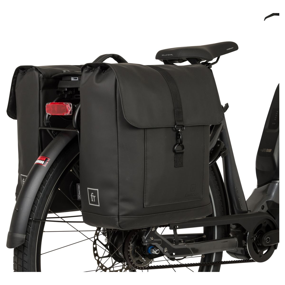 Fastrider Jaxx II Dubbele Fietstas Trend MIK fit example