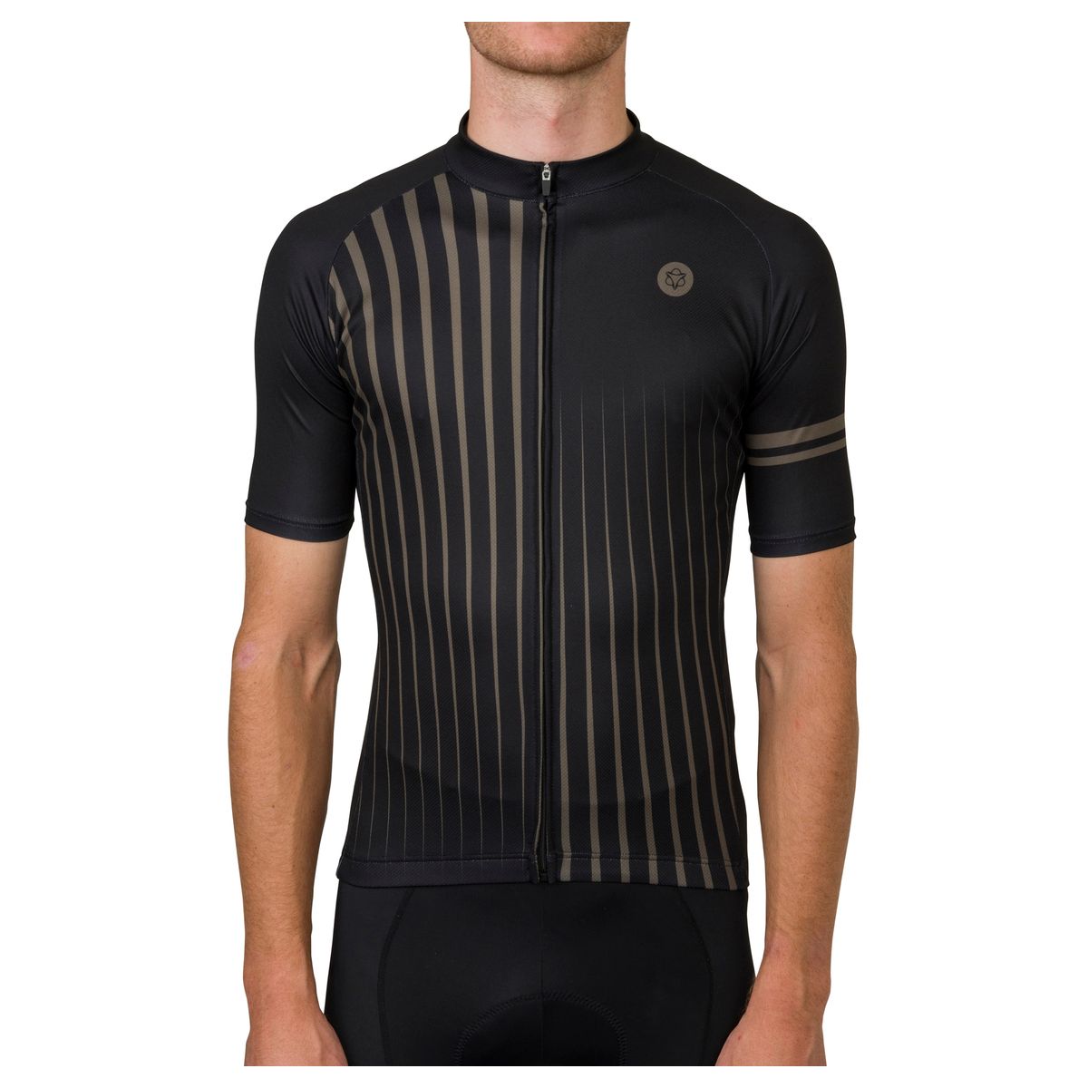 Faded Stripe Maillot Essential Hombres fit example