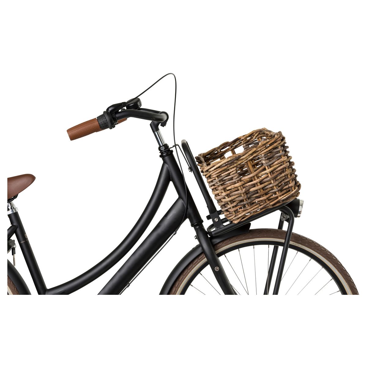 Fastrider Zeno Rattan Fahrradkorb fit example