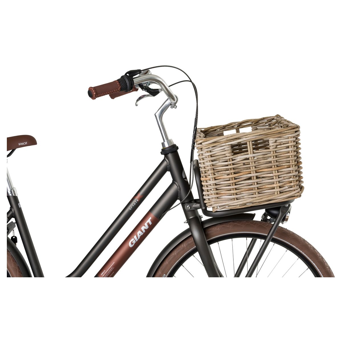 Fastrider Zeno Rattan Fahrradkorb fit example