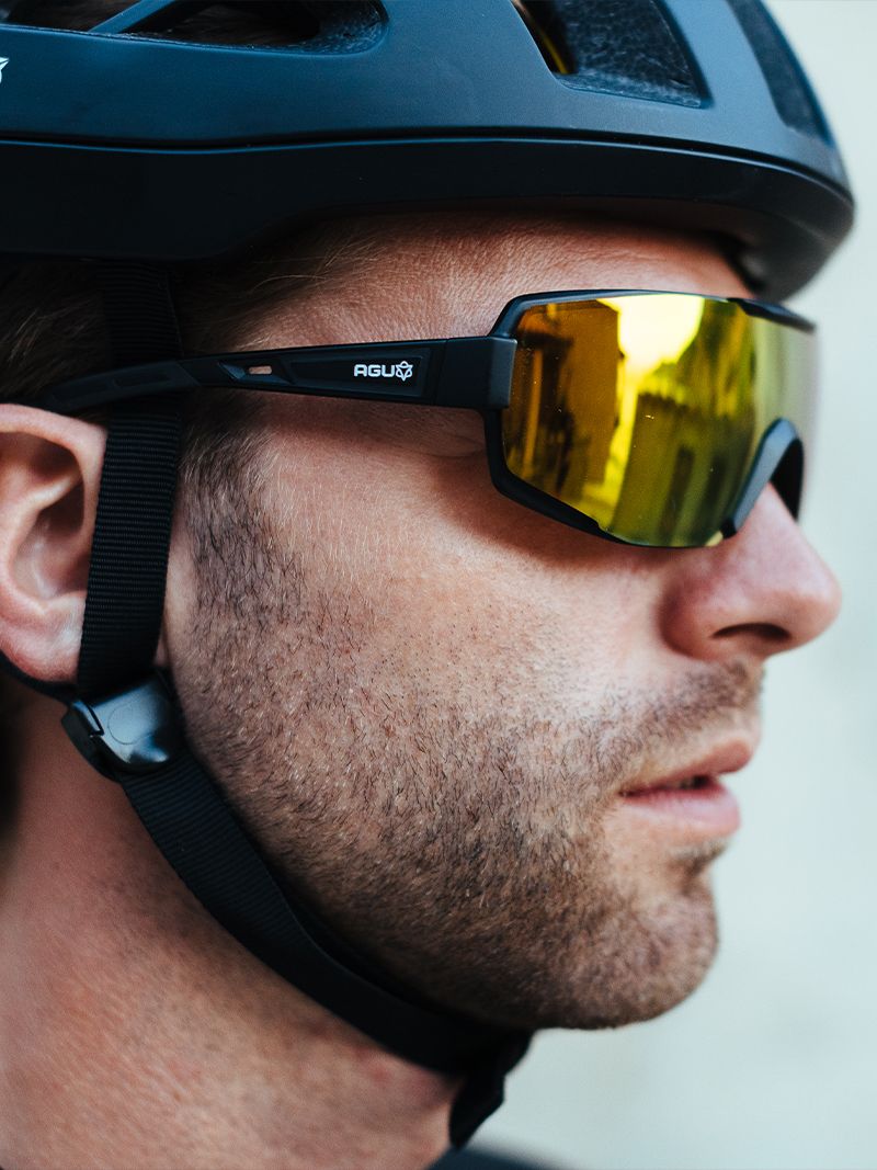 Bold Anti Fog Glasses Black Gold