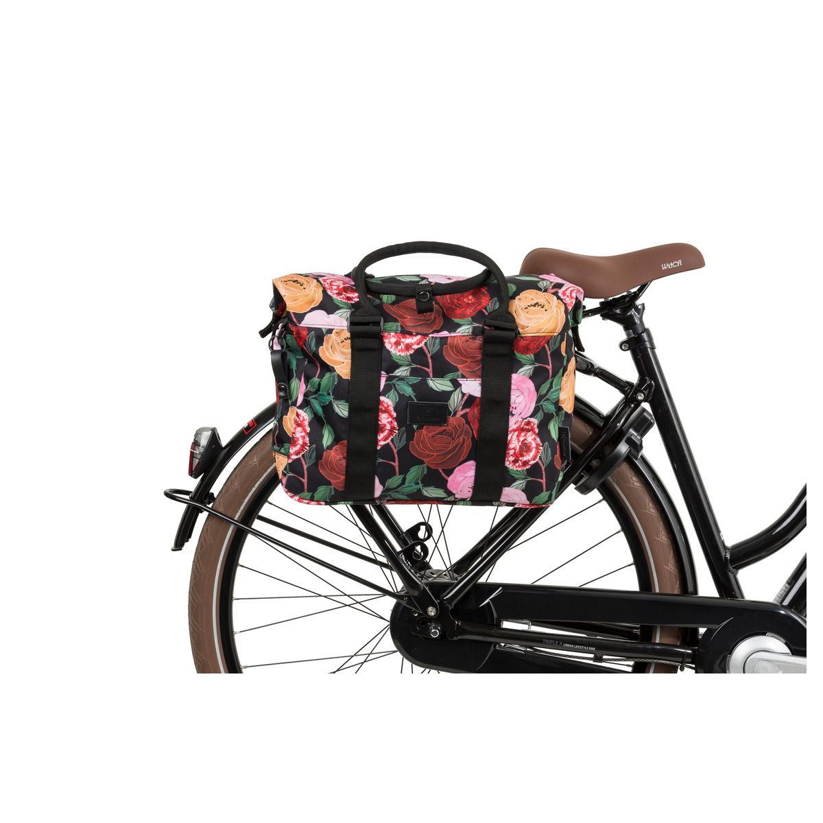 Fastrider Nyla Shopper Single Bike Bag Trend fit example