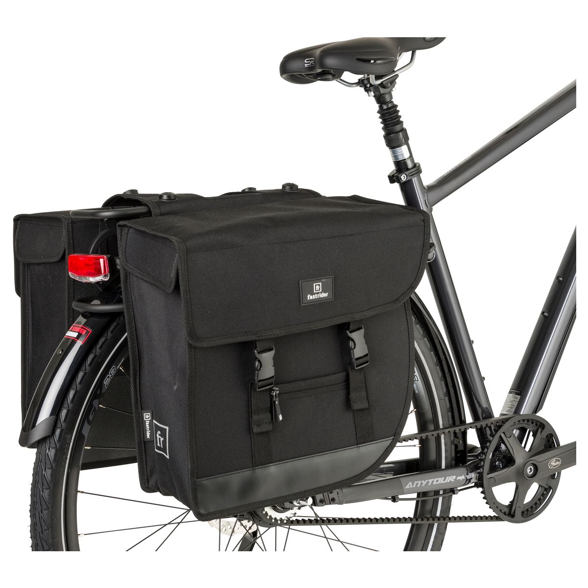 Fastrider Bodyl Hybrid Doppelte Fahrradtasche Basics fit example