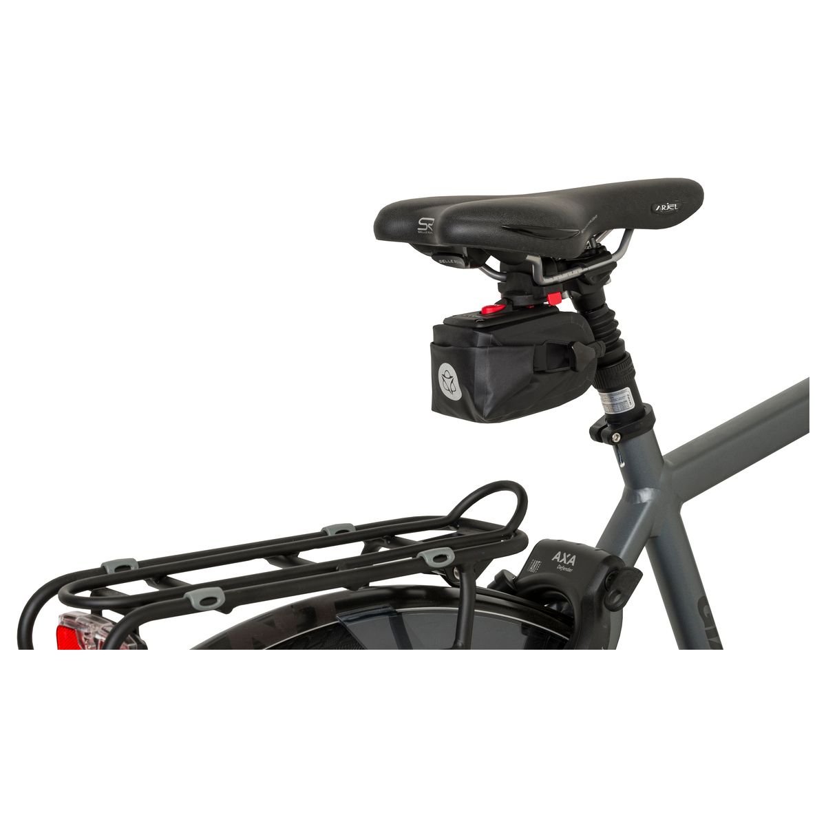 Saddle Bag Shelter fit example