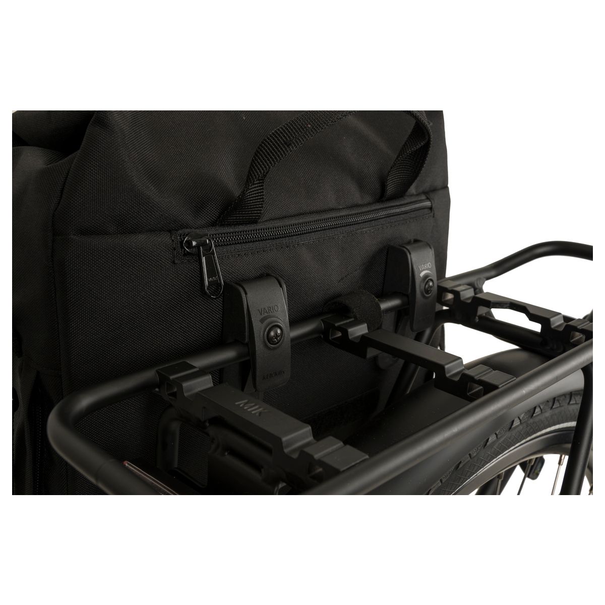 DWR Single Bike Bag Urban Black fit example