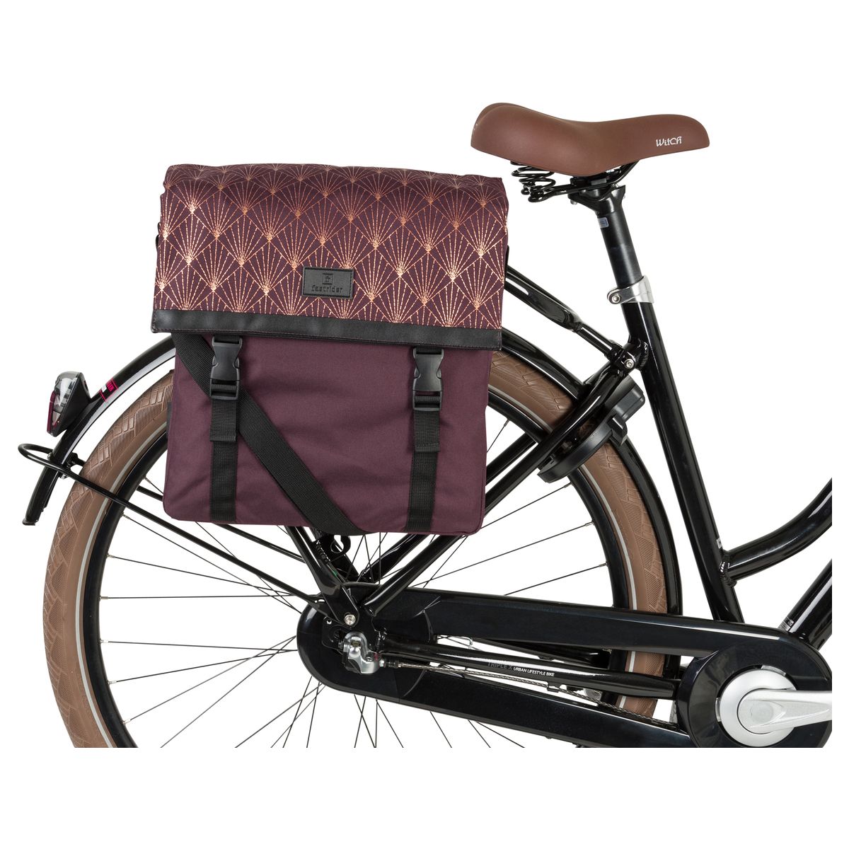 Fastrider Nara Einzelne Fahrradtasche Trend fit example