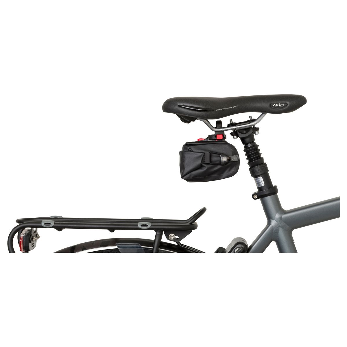 Saddle Bag Shelter fit example