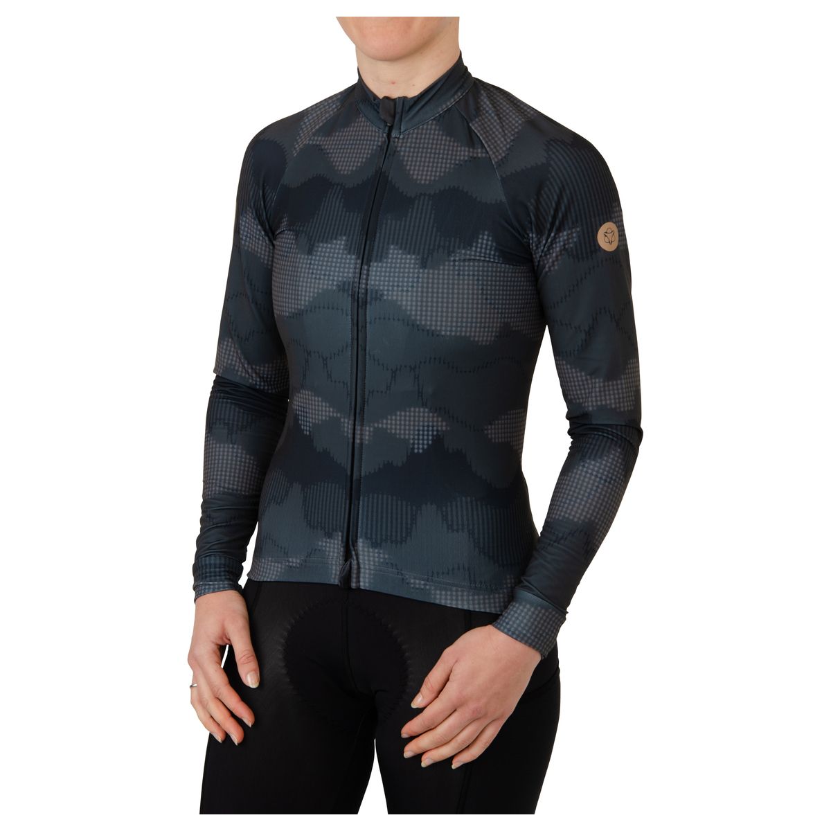Gravel Maillot M/L Venture Mujeres fit example