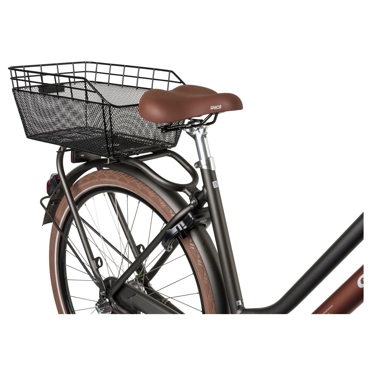 Fastrider Olav Rear Carrier Bicycle basket Non-Detachable fit example
