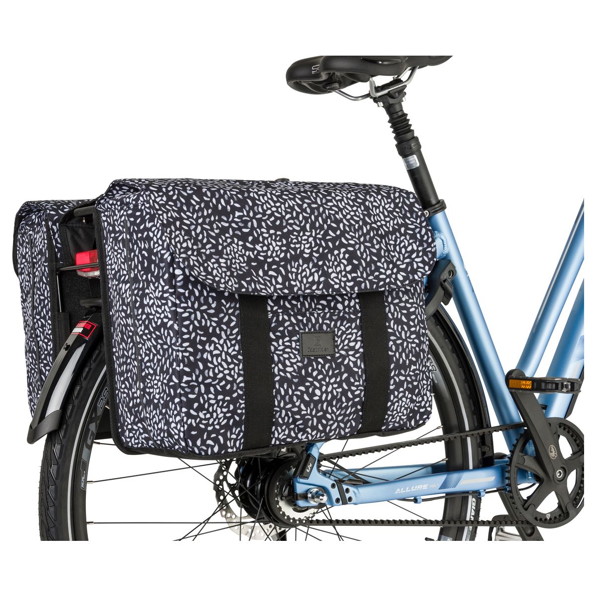 Fastrider Nyla Double Bike Bag Trend fit example