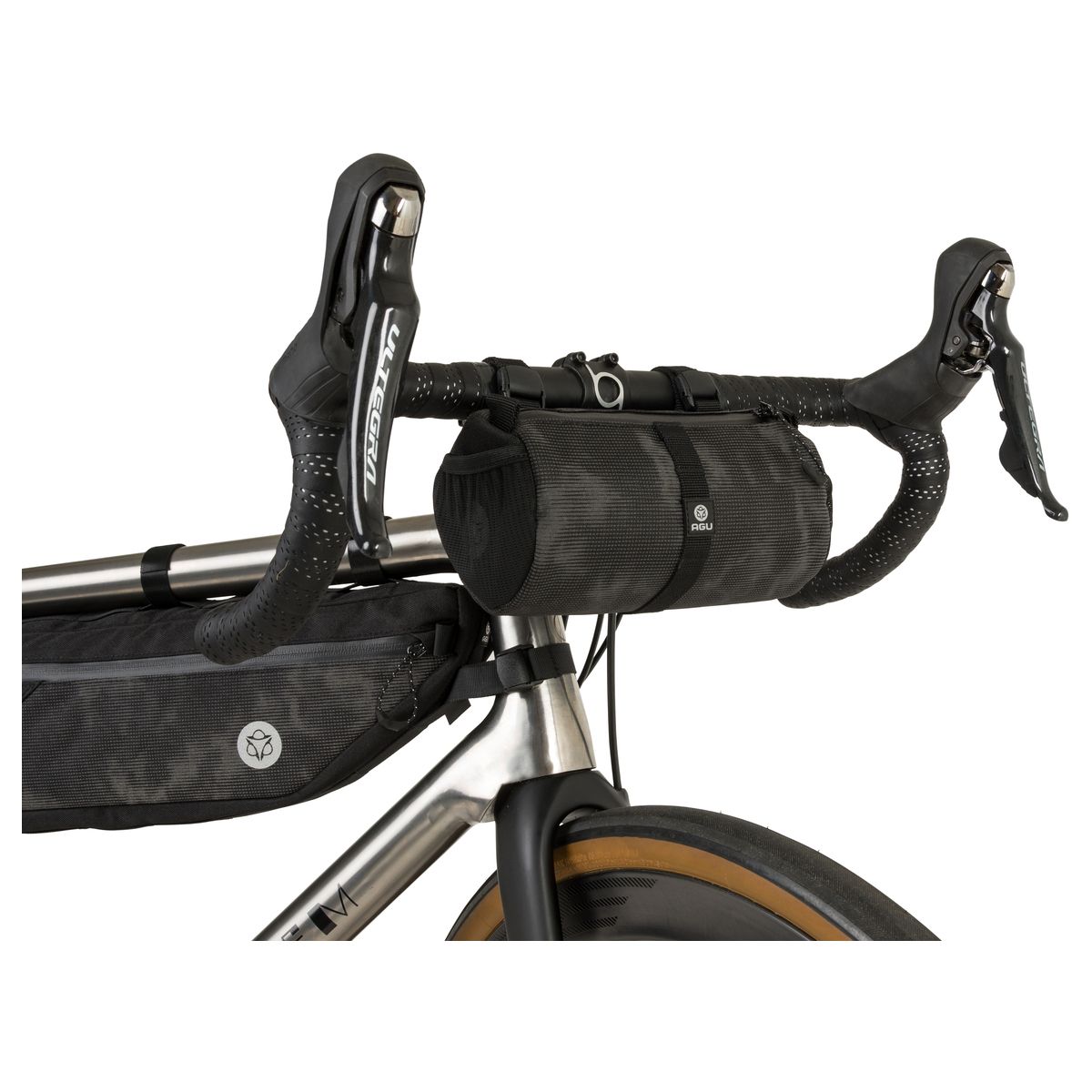 Roll Bag Bolsa de manillar Venture Reflective Mist fit example