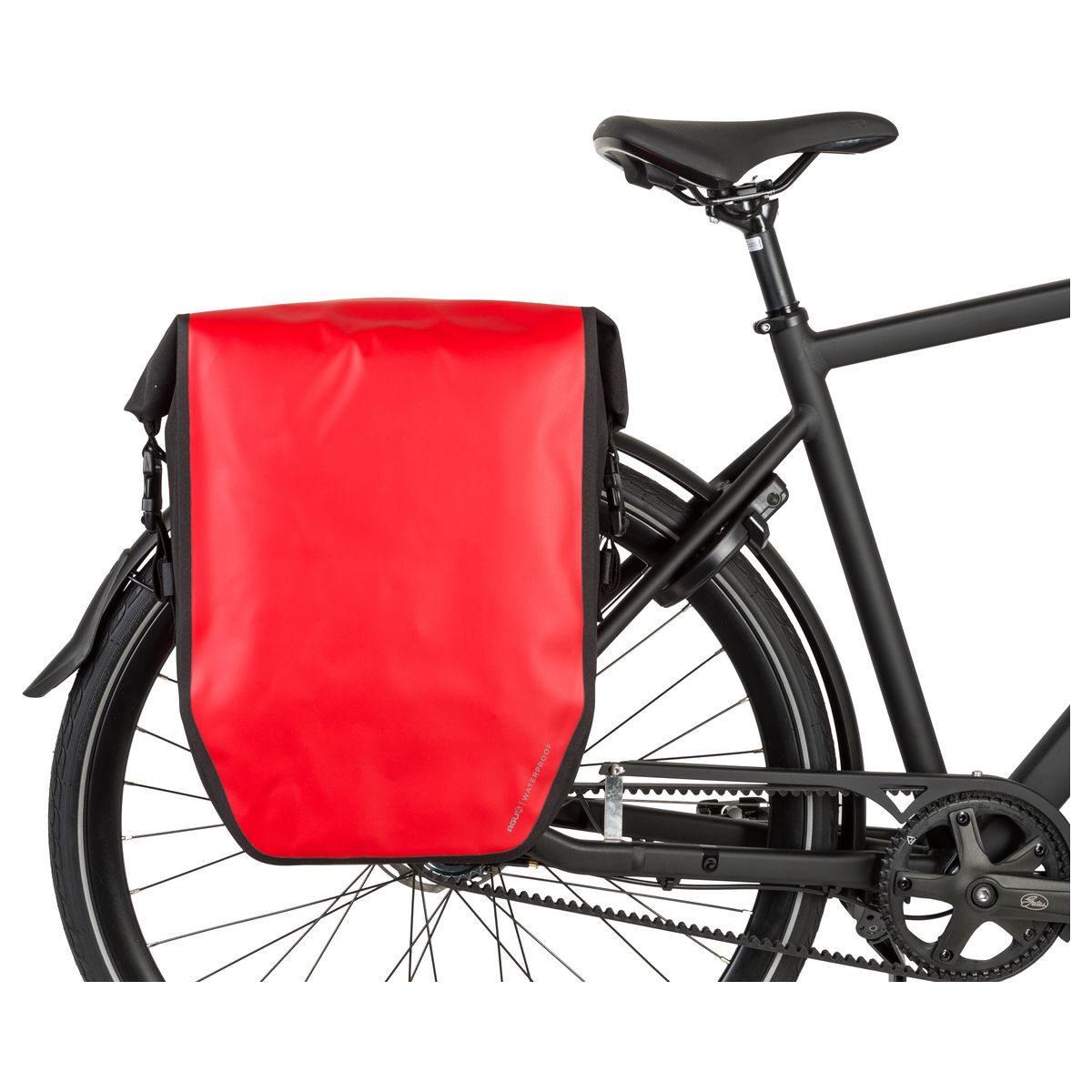 Clean Einzelne Fahrradtasche Shelter Large fit example