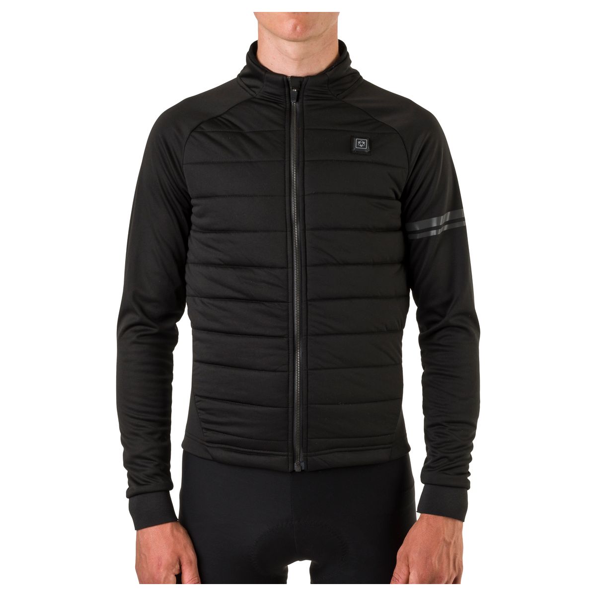 Deep Winter Thermojack Essential Heren Heated fit example