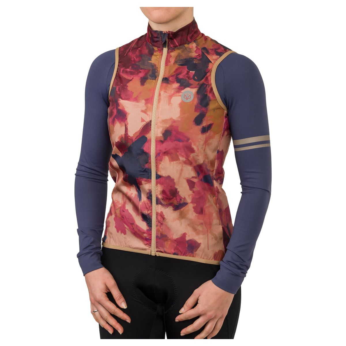 Oil Flower Wind Body Trend Dames fit example