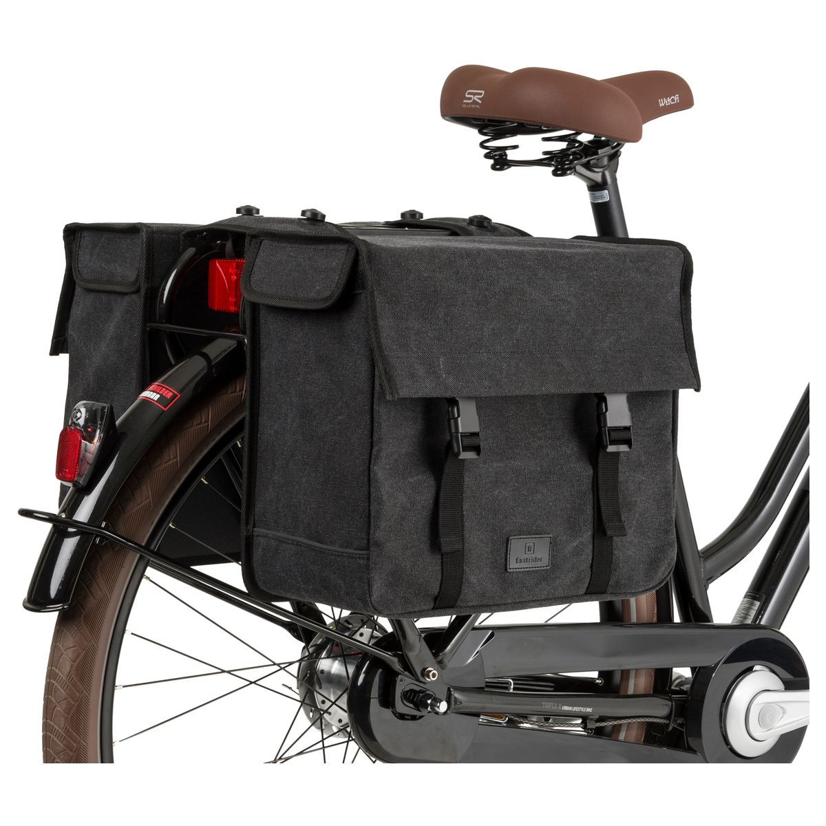 Fastrider Celo Double Bike Bag Trend fit example