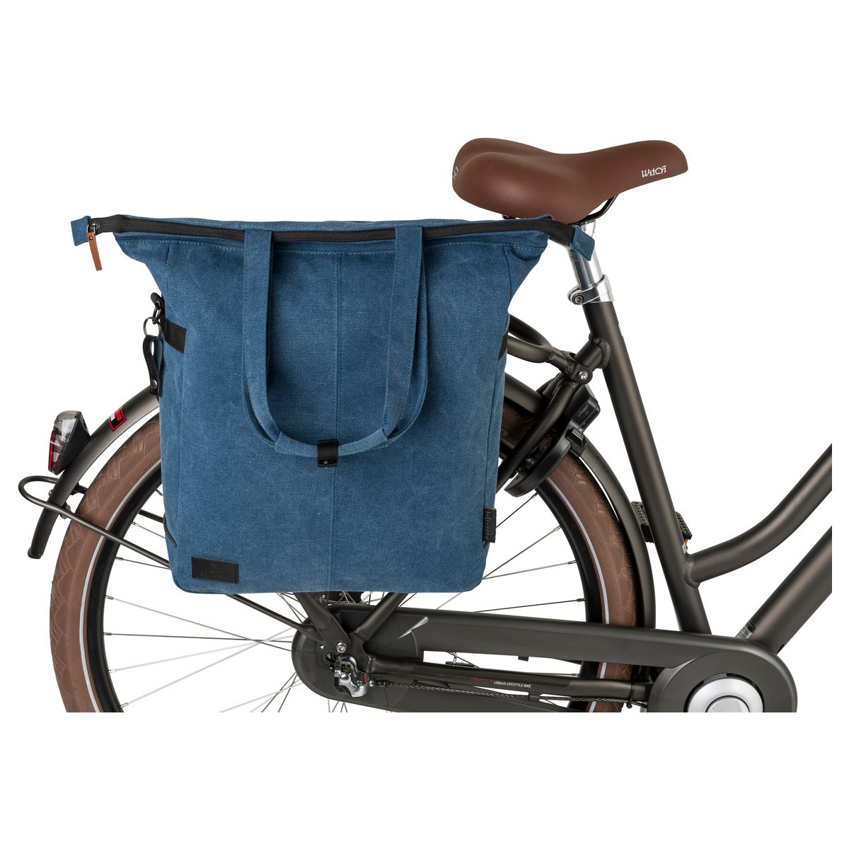 Fastrider Celo Shopper Single Bike Bag Trend fit example