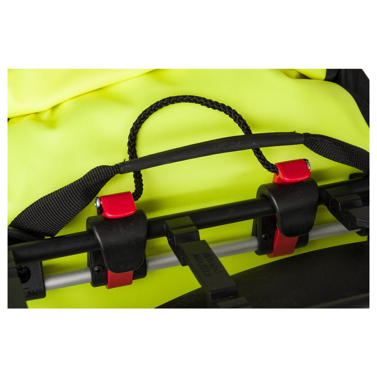 Clean Bolsa para bicicleta simple Shelter Medium Neon Yellow fit example