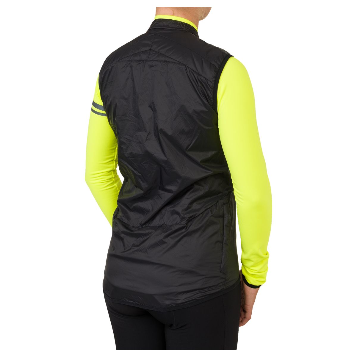 Padded Weste II Essential Damen Reflection fit example