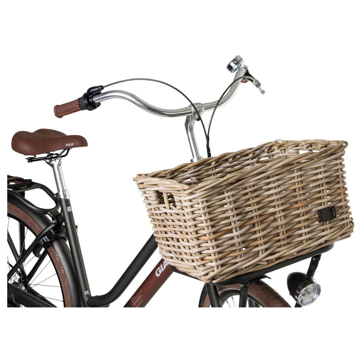 Fastrider Zeno Rattan Fahrradkorb fit example